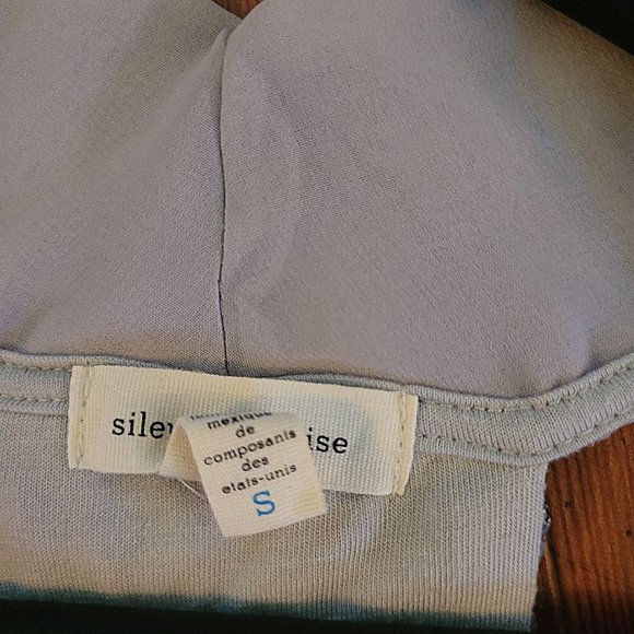 Silence + Noise Embellished Vest / Open Blouse, sz Small - Picture 4 of 6